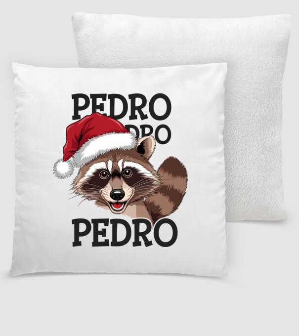 Pedro pedro xmas model alb pe tricou