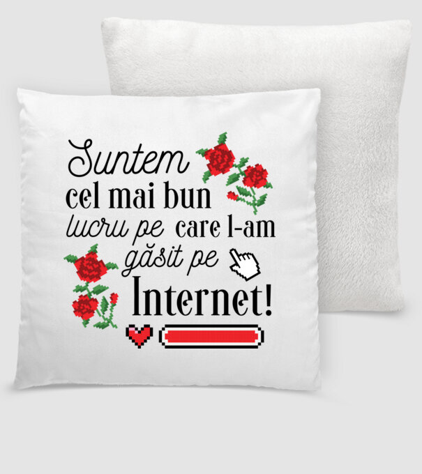 Suntem cel mai bun lucru pe care l-am găsit pe internet model alb pe tricou