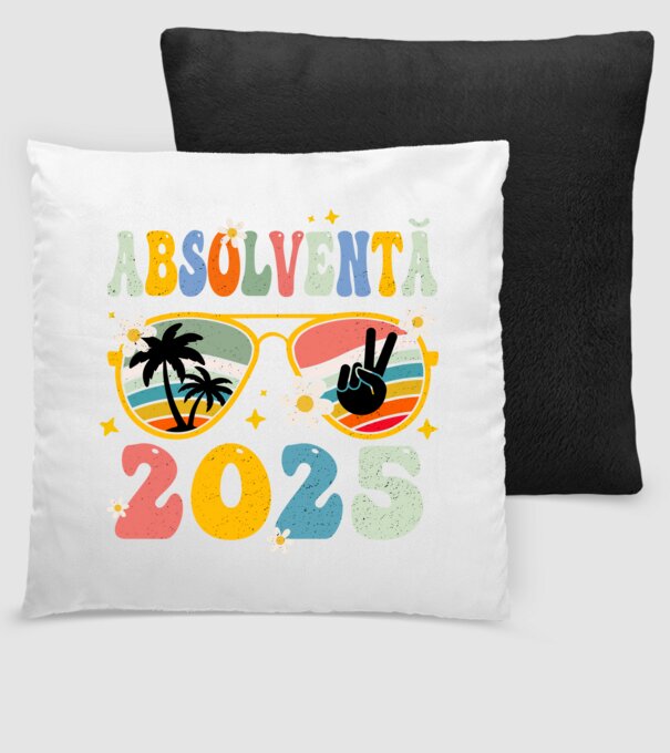 Absolventă 2025 model negru pe tricou