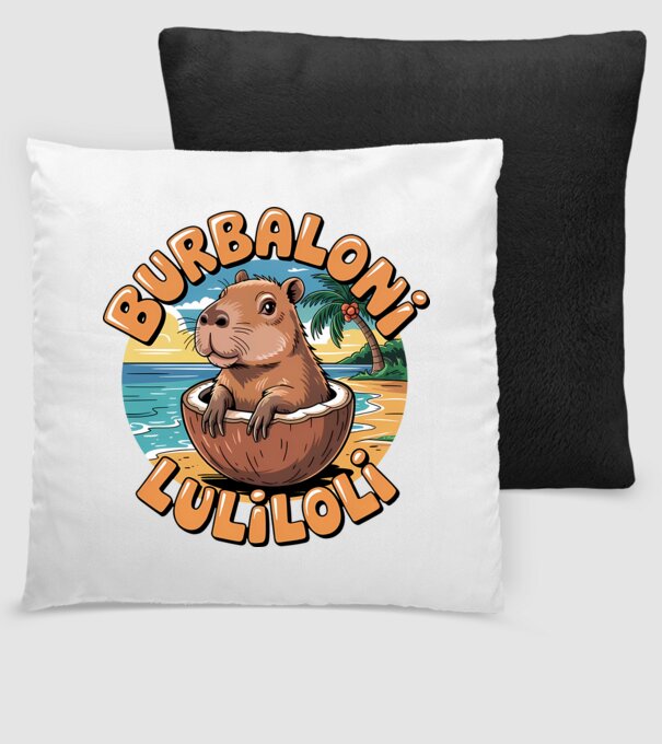 Burbaloni Luliloli model negru pe tricou