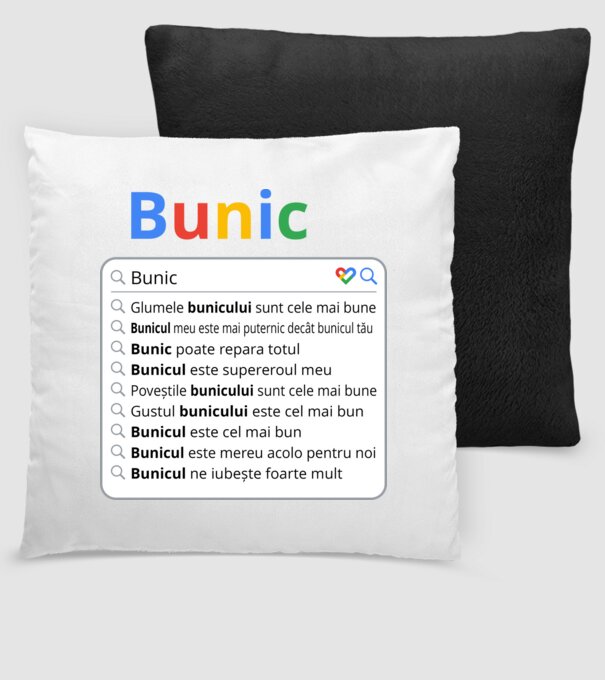 căutare Google Bunic model negru pe tricou