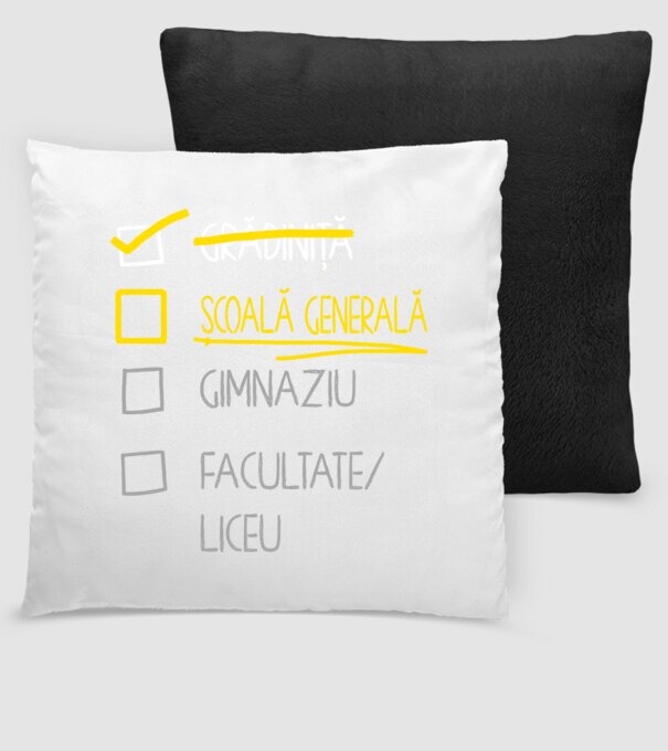 Cheklist educație - grădiniță negru model negru pe tricou