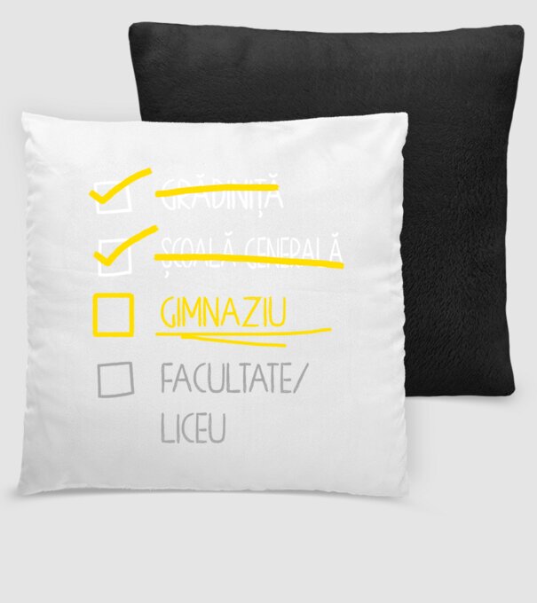 Cheklist educație - Școala primară negru model negru pe tricou