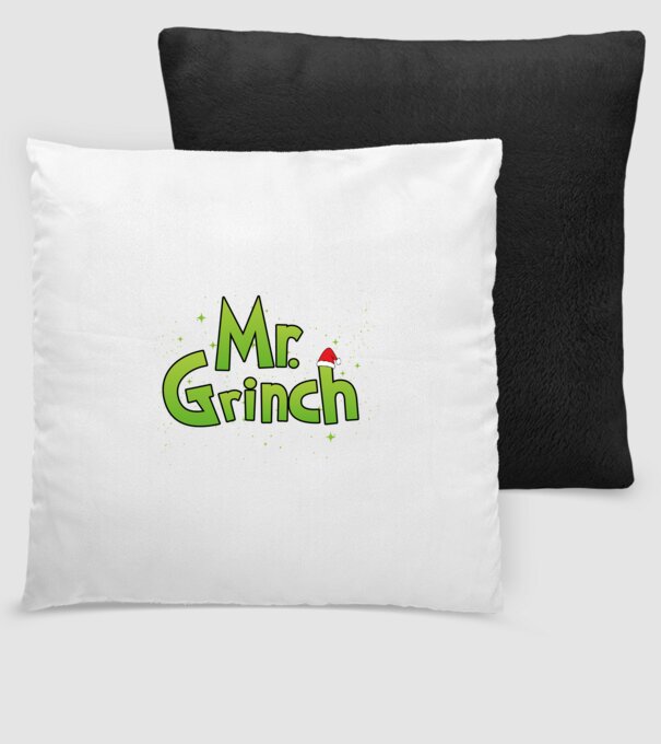 Grinch Family Mr Grinch model negru pe tricou