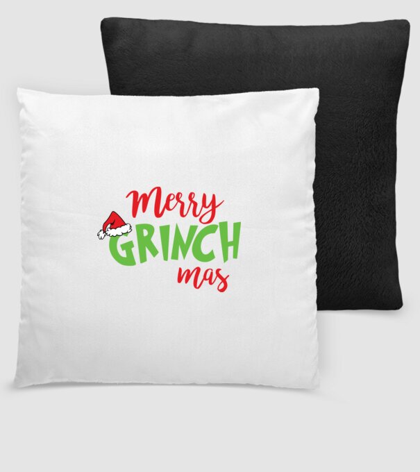 Grinchmas model negru pe tricou