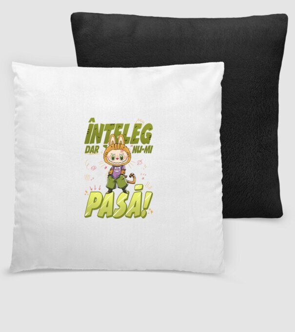 Înțeleg dar nu-mi pasă! model negru pe tricou