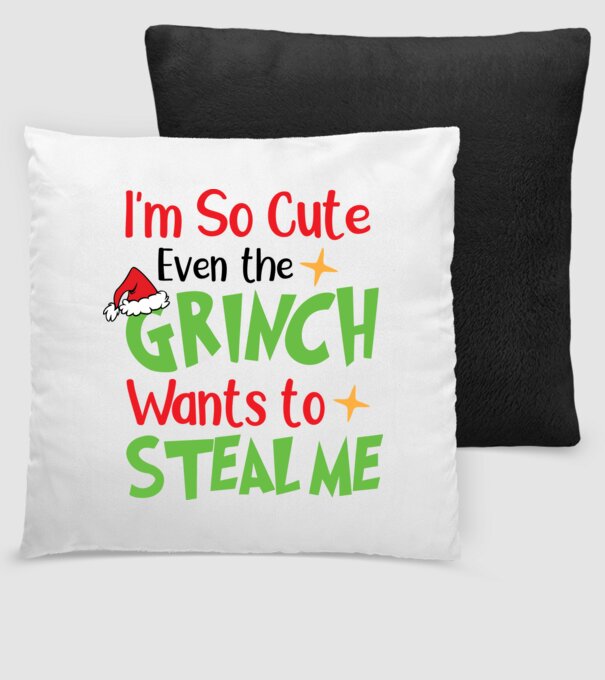 So cute Grinch model negru pe tricou