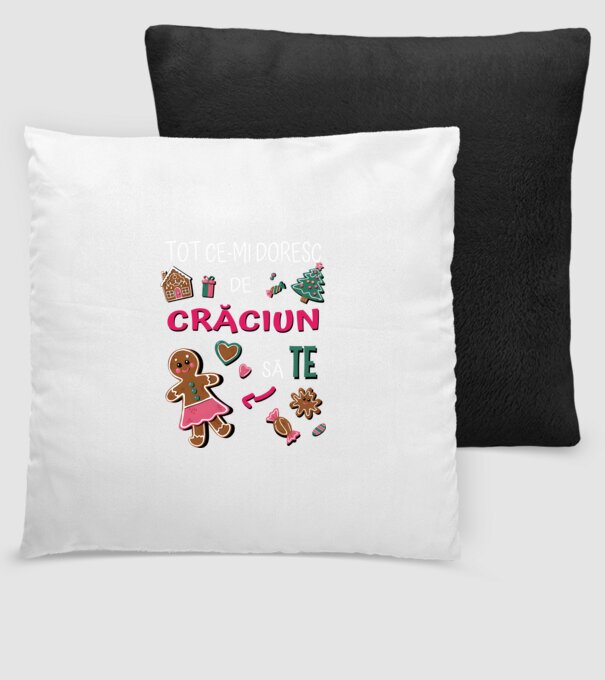 Tot ce-mi doresc de Crăciun să TE Femei Negru model negru pe tricou