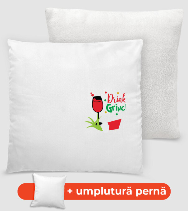 Drink up Grinches model alb pe tricou