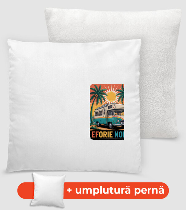 Eforie Nord model alb pe tricou