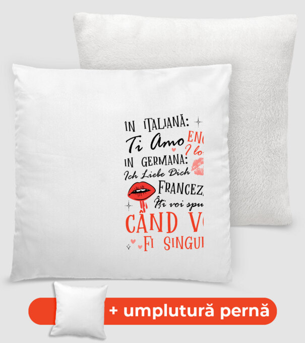 Lecție de limbă model alb pe tricou