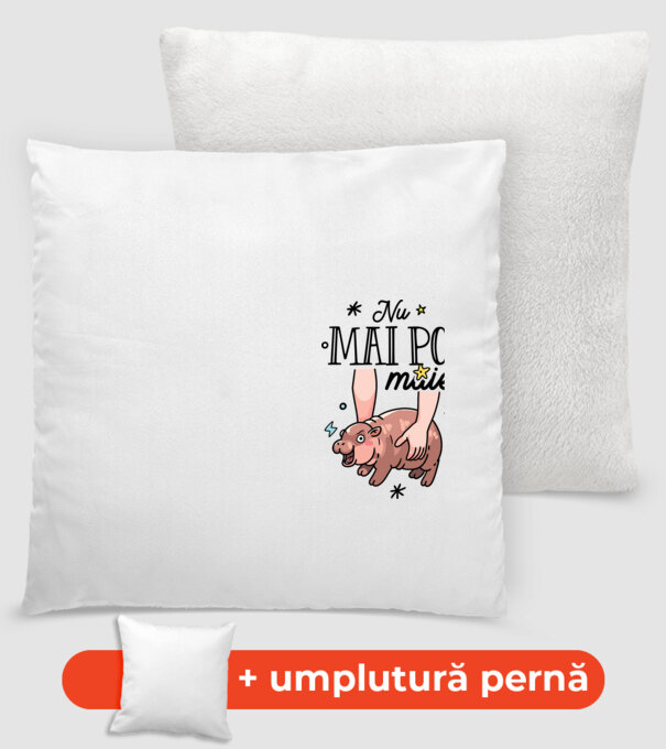 Nu mai pot muie... model alb pe tricou