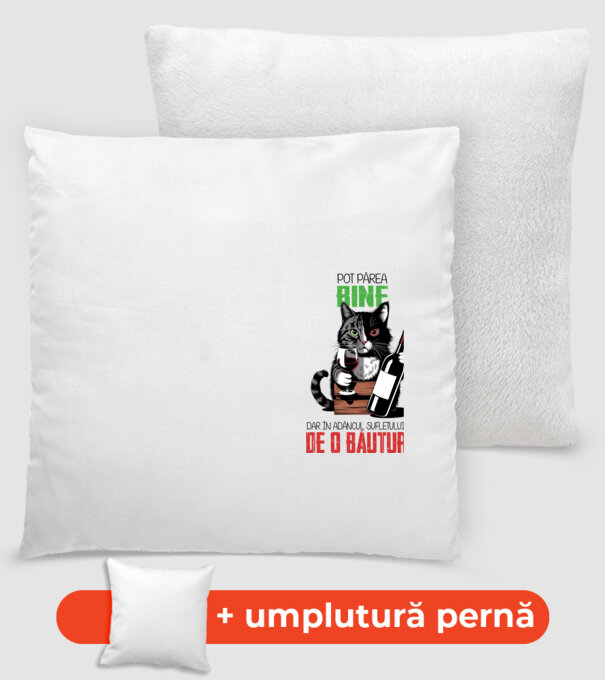 sunt bun pentru o băutură Alb model alb pe tricou
