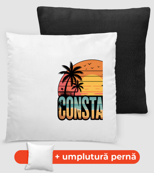 Constanța model negru pe tricou