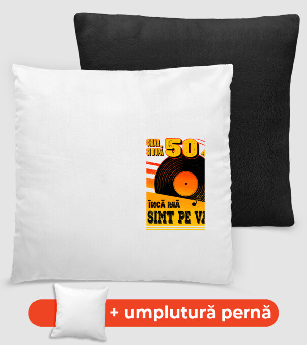 Încă mă simt pe val! 50 model negru pe tricou