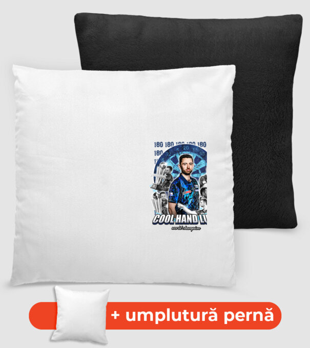 Luke Humphries World Champion model negru pe tricou