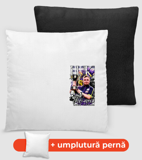 Luke the nuke model negru pe tricou