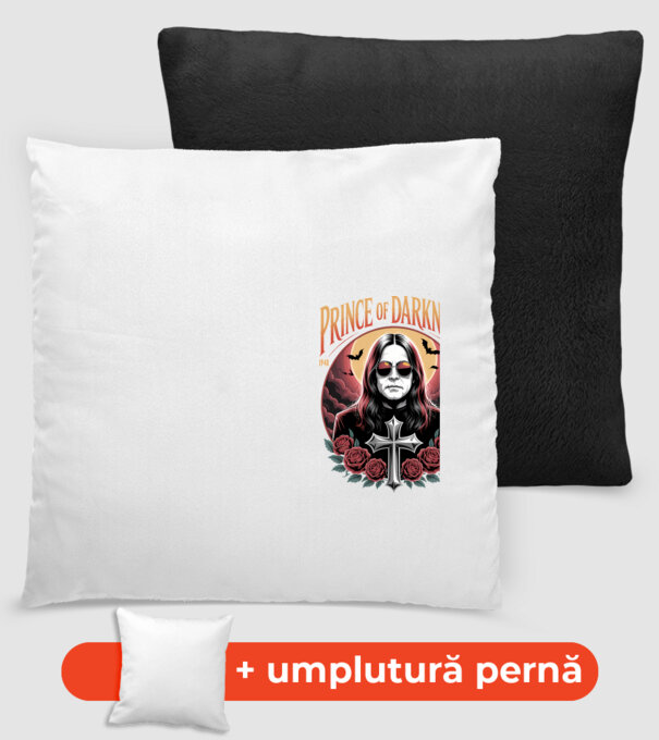 Prince of Darkness model negru pe tricou