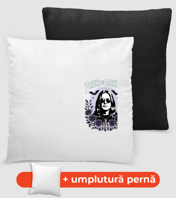 Prince of Darkness model negru pe tricou