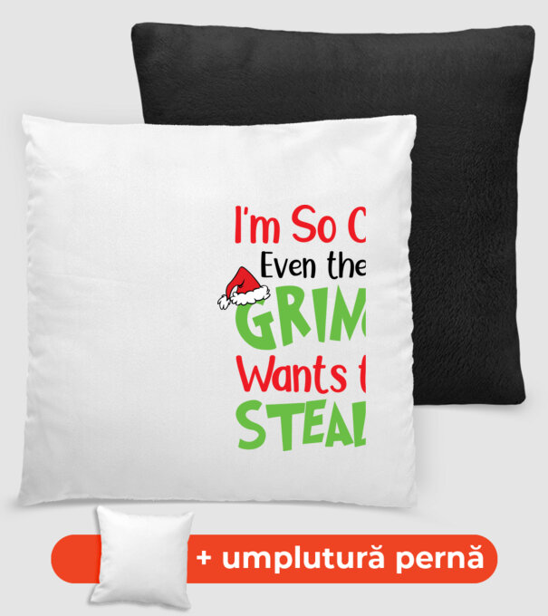 So cute Grinch model negru pe tricou