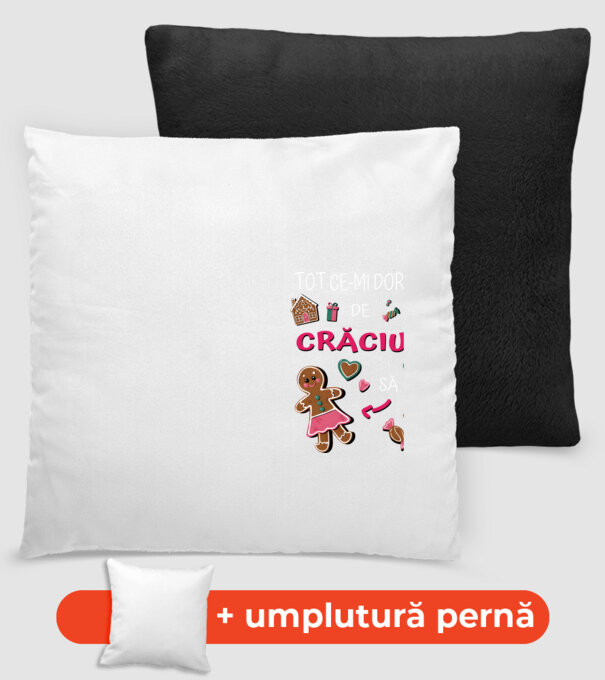 Tot ce-mi doresc de Crăciun să TE Femei Negru model negru pe tricou