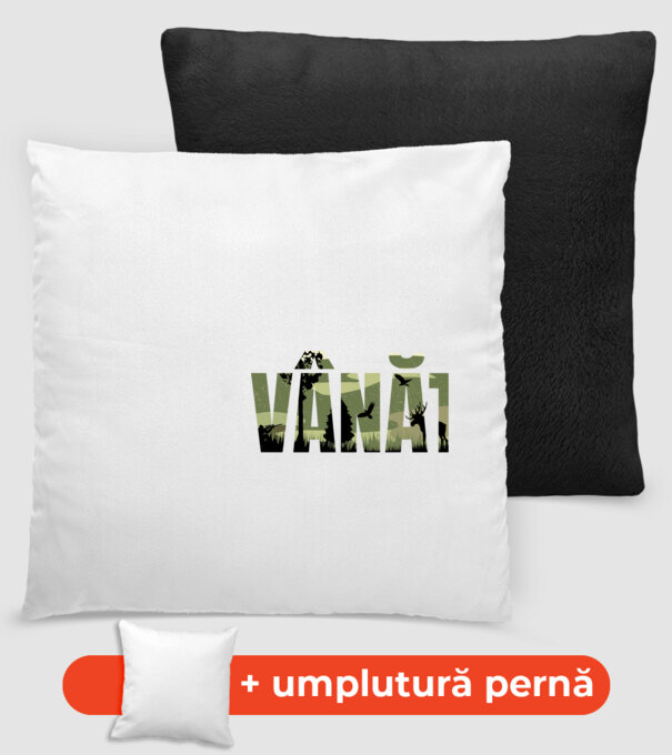 VÂNĂTOR model negru pe tricou