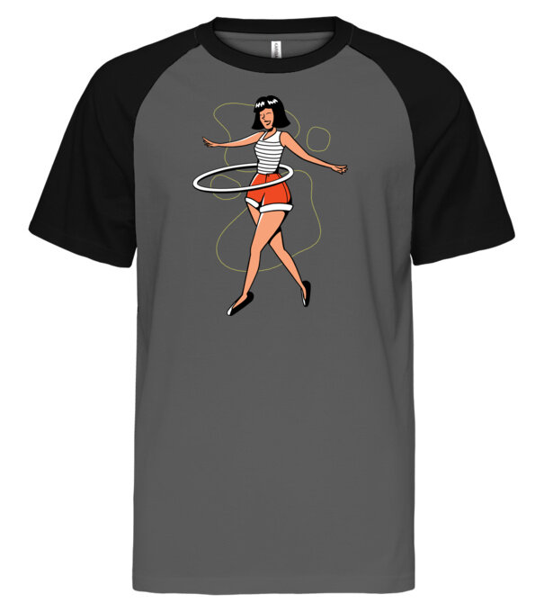  model  pe tricou