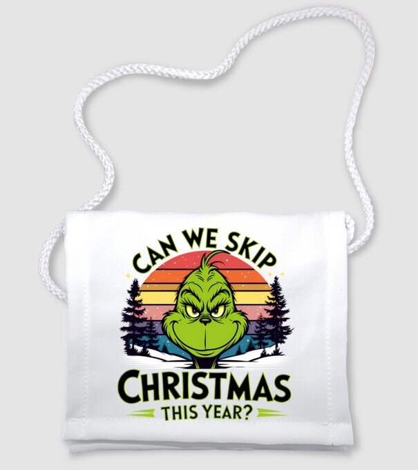 Can we skip christmas this year model alb pe tricou