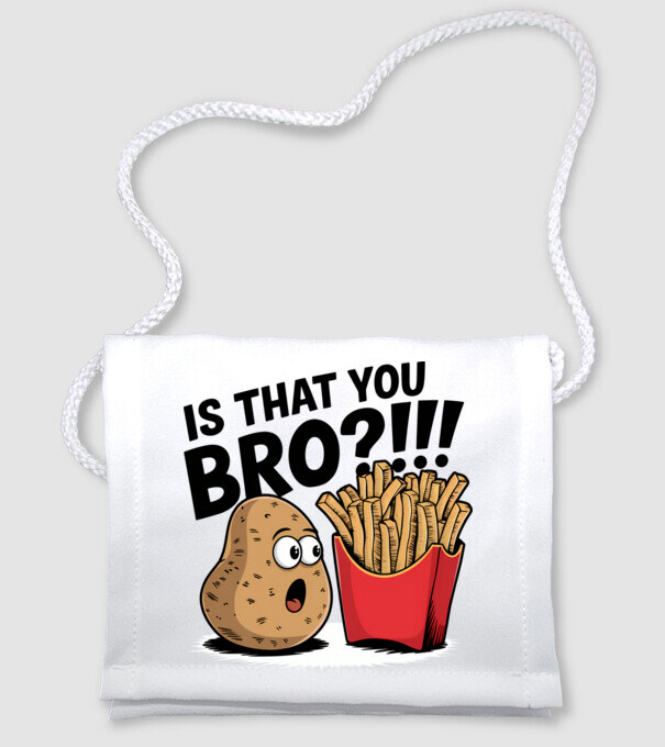 Is that you BRO?!! Alb model alb pe tricou
