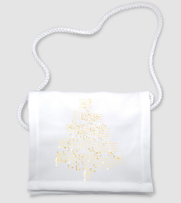 note de Crăciun model alb pe tricou
