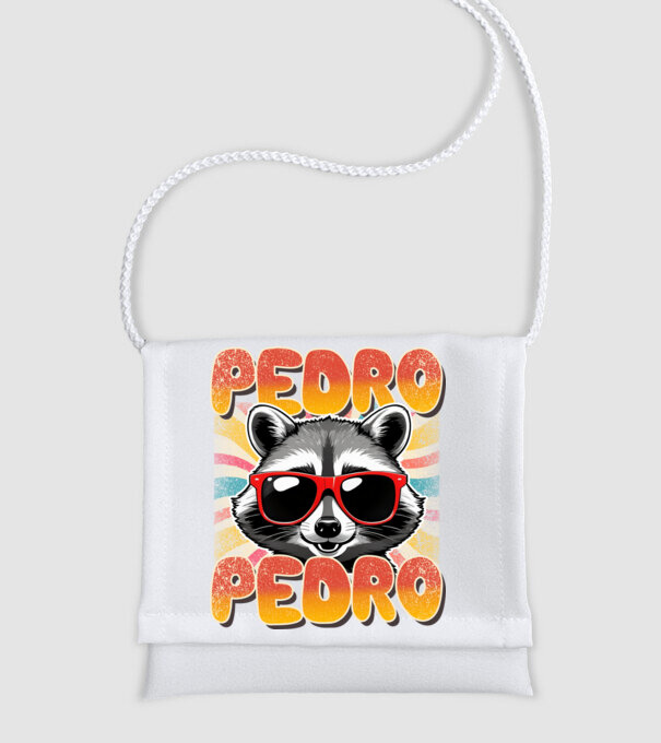 Pedro Pedro groovy retro model alb pe tricou
