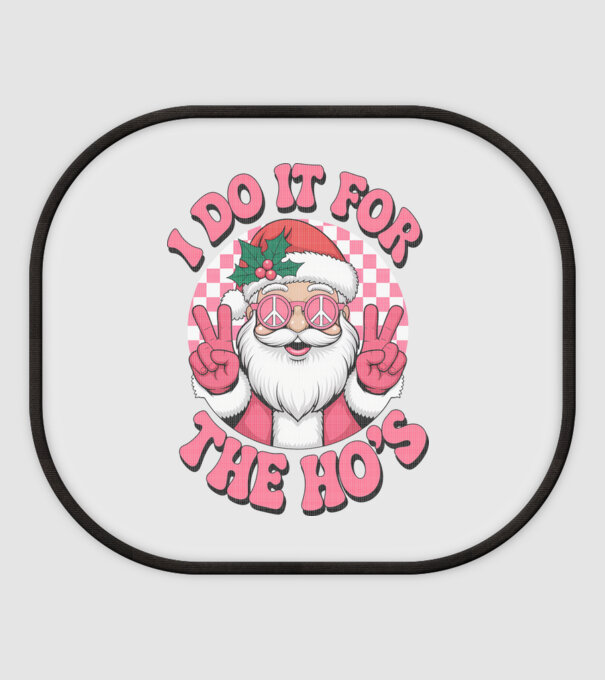 I do it for the HO's Santa model alb pe tricou
