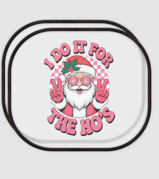 I do it for the HO's Santa model alb pe tricou
