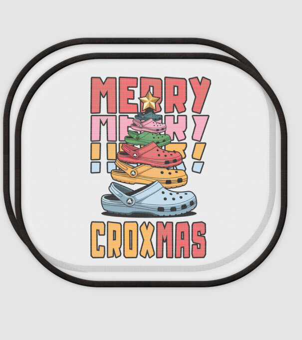Merry Croxmas  model alb pe tricou