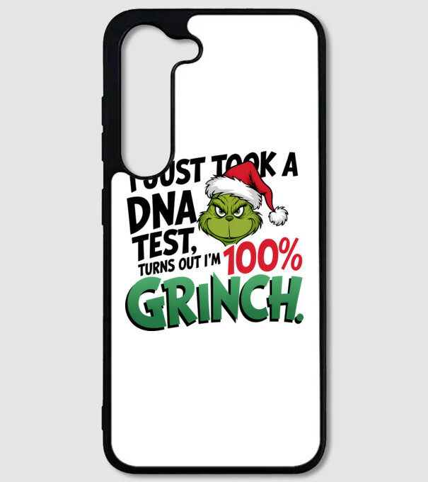 Grinch DNA test model alb pe tricou