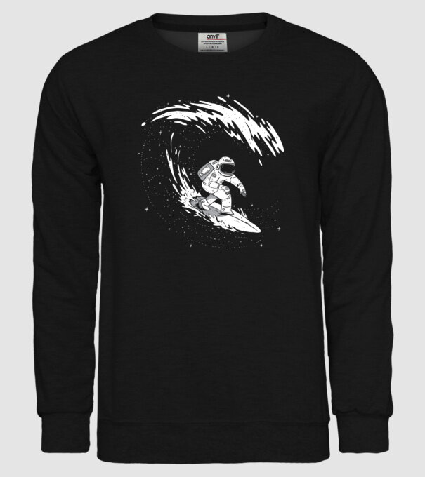 Astronaut Surf amuzant tricou amuzant astronaut model negru pe tricou