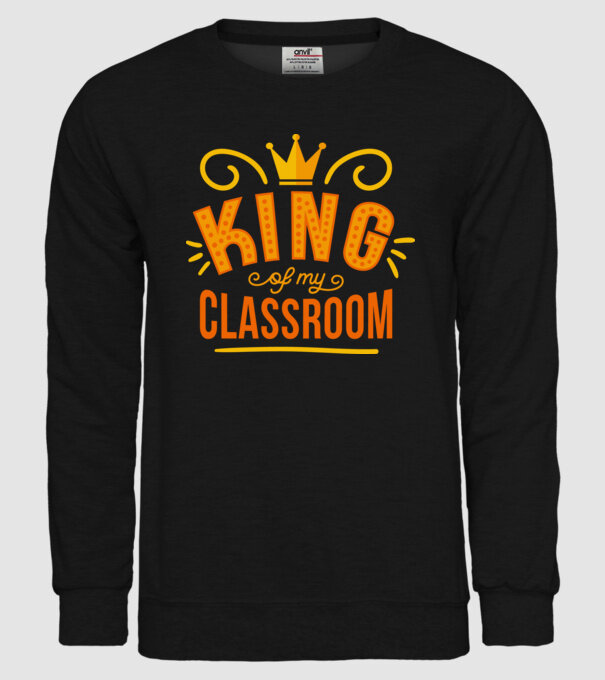 Regele clasei model negru pe tricou