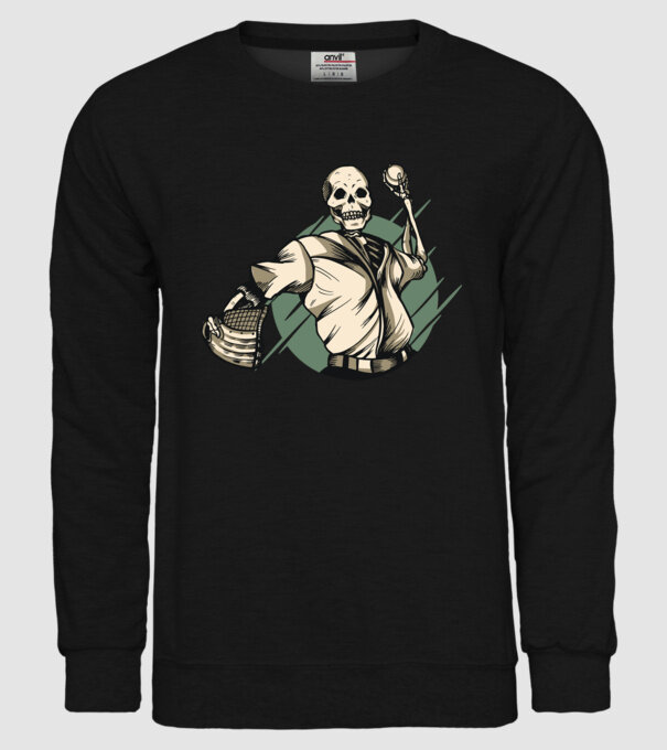 Schelet Baseball model negru pe tricou