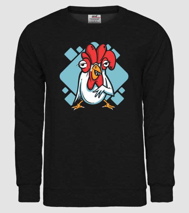 Pui model negru pe tricou
