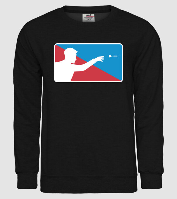 Darts MLB model negru pe tricou