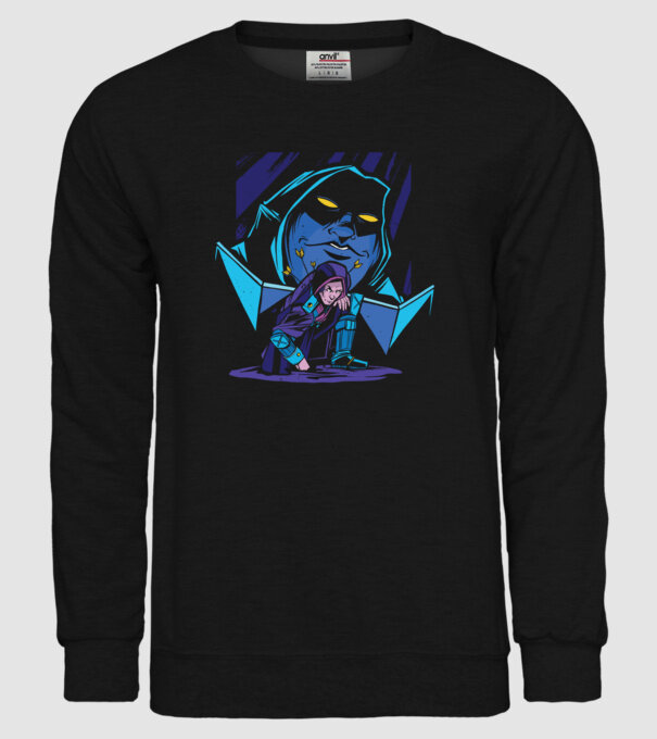 Dungeon Master model negru pe tricou