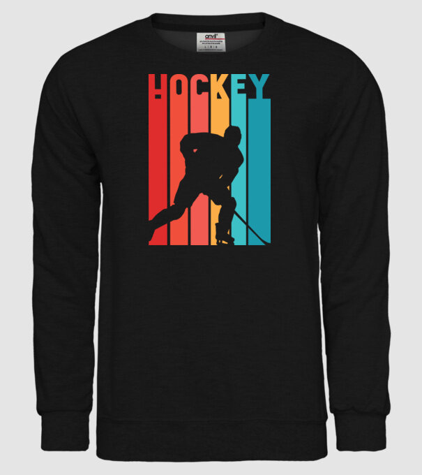 Hochei Retro model negru pe tricou