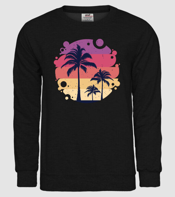 Retro Vara model negru pe tricou