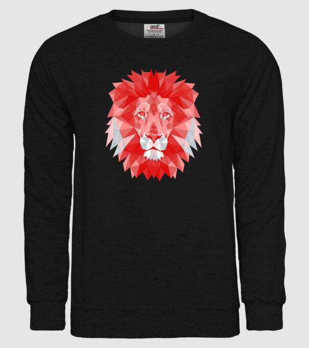 Red Lion model negru pe tricou