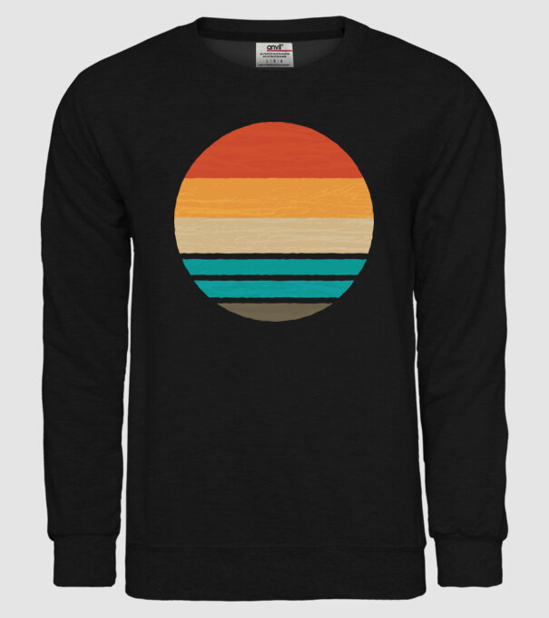 Fond Retro model negru pe tricou