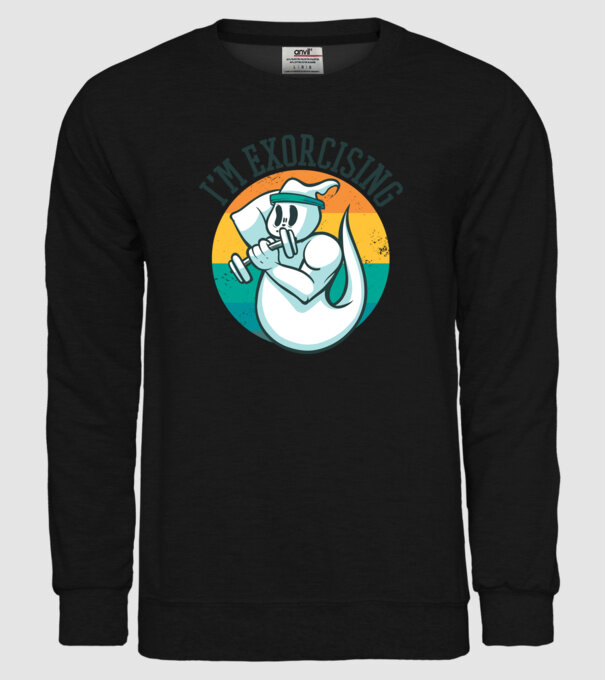 Antrenament Fantomă (Spirit?) model negru pe tricou