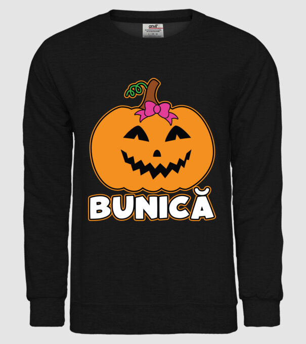 bunică model negru pe tricou