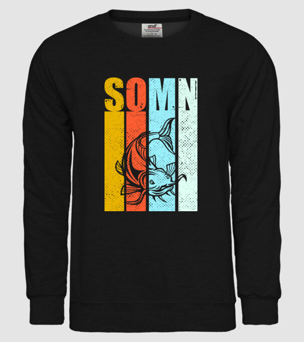 somn model negru pe tricou