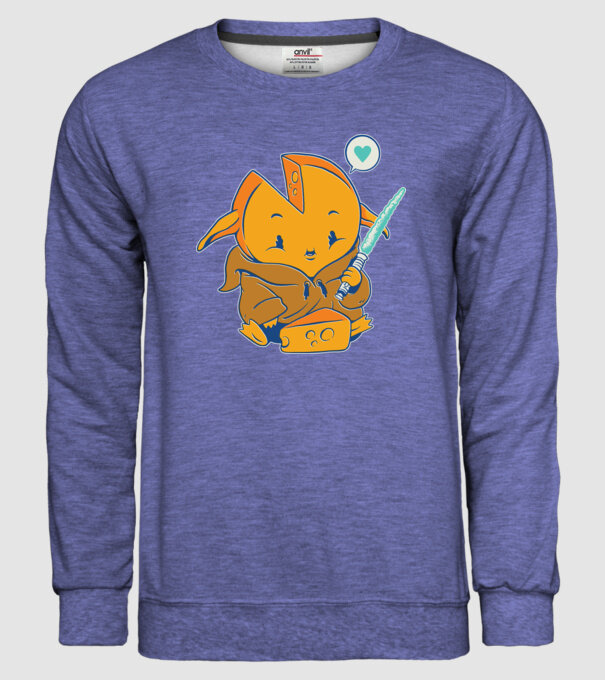 Baby Gouda model albastru jeanși pe tricou