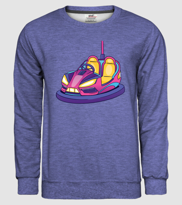 Dodgem model albastru jeanși pe tricou